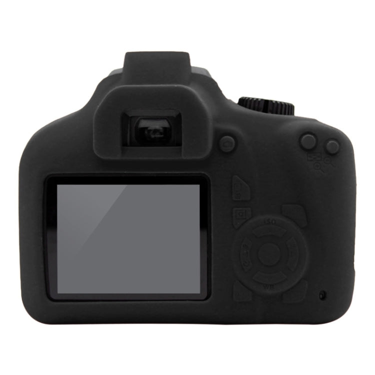 PULUZ Soft Silicone Protective Case for Canon EOS 3000D / 4000D(Black) - free shipping - PMC TechLife - Order now!