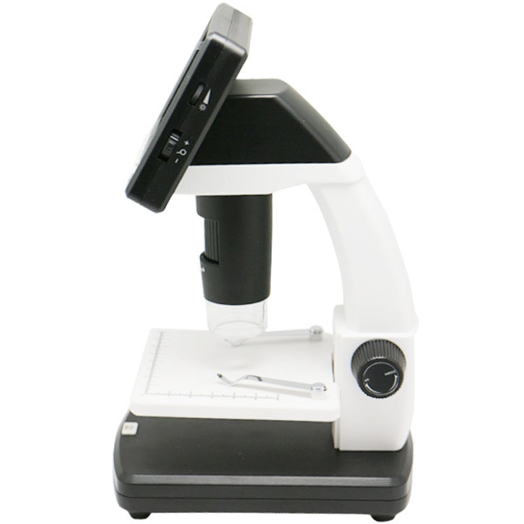 500X 5 Mega Pixels 3.5 inch LCD Standalone Digital Microscope with 8 LEDs, Support TF Card up to 32G (DMS-038M)(White) - Digital Microscope by PMC Jewellery | Online Shopping South Africa | PMC Jewellery