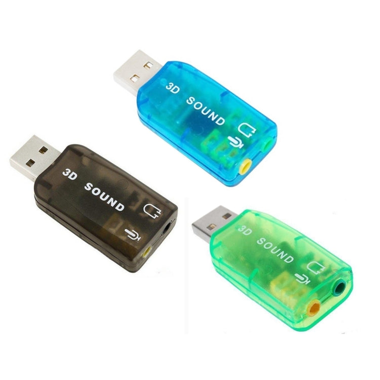 USB DSP 5.1 External Sound Card Adapter Mono Channel (Color random delivery) - USB Sound by PMC Jewellery | Online Shopping South Africa | PMC Jewellery