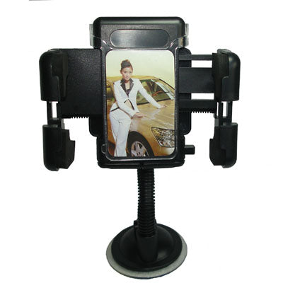 Car Mount Holder for PDA MP3 MP4 Mobile Phone(Black) - Car Holders by PMC TechLife | Online Shopping South Africa | PMC TechLife