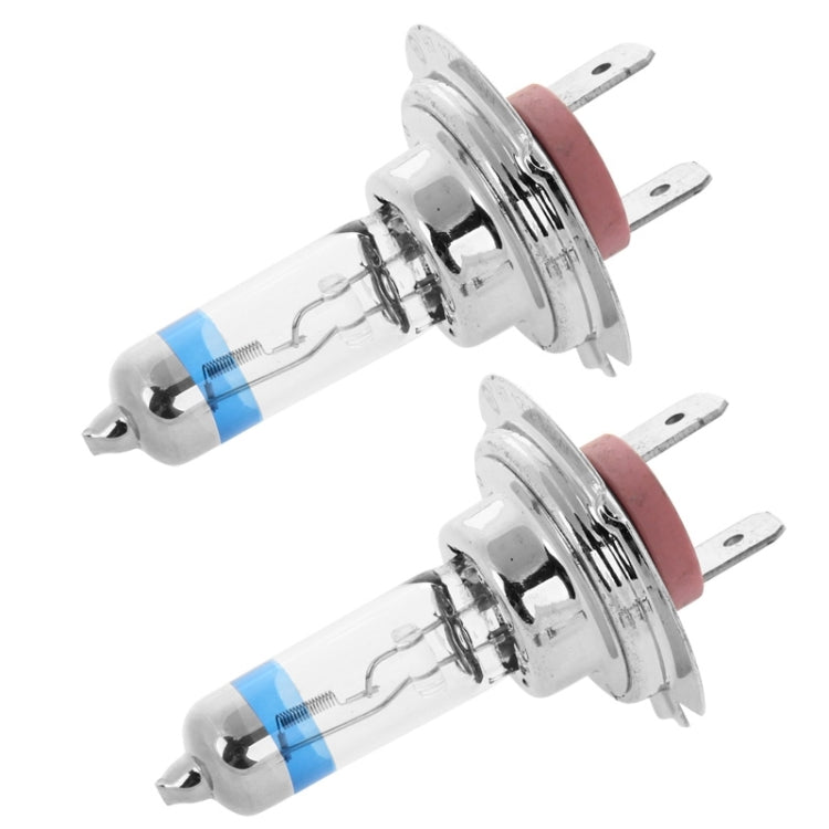 2 PCS H7 12V / 55W / 4300K / 2100lm Xenon Car Headlight Bulbs, Warm White - Halogen Lights by PMC TechLife | Online Shopping South Africa | PMC TechLife