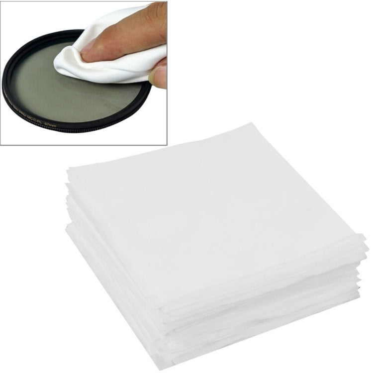 100 PCS 9.8 x 9.8cm Specialized LCD Screen Lens Glasses Cleaning Cloth for Camera / Mobile Phone - free shipping - PMC TechLife - Order now!