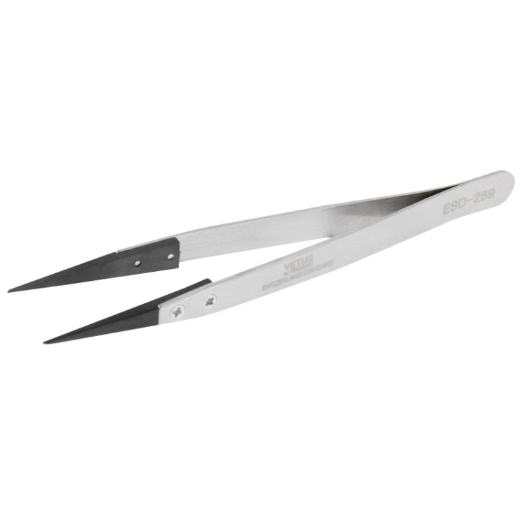 9 in 1 Replaceable Anti-Static Tweezers with Cross Screwdriver - Tweezers by VETUS | Online Shopping South Africa | PMC TechLife | Buy Now Pay Later Mobicred