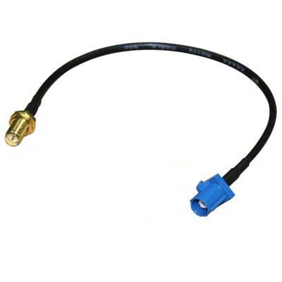 Fakra C Male to RP-SMA Female Connector Adapter Cable / Connector Antenna - GPS Accessories by PMC Jewellery | Online Shopping South Africa | PMC Jewellery