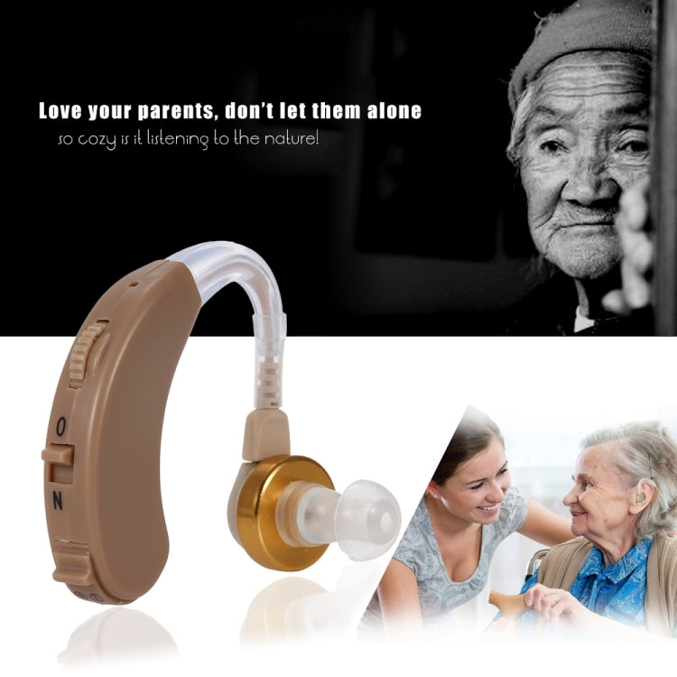 JECPP Behind Ear Sound Amplifier Adjustable Tone Hearing Aid - Hearing Aids by PMC TechLife | Online Shopping South Africa | PMC TechLife