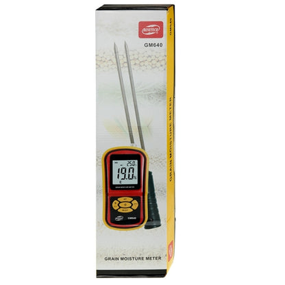 BENETECH GM640 High Quality Digital Grain Moisture Meter with LCD Display - PH & Moisture Meter by BENETECH | Online Shopping South Africa | PMC Jewellery