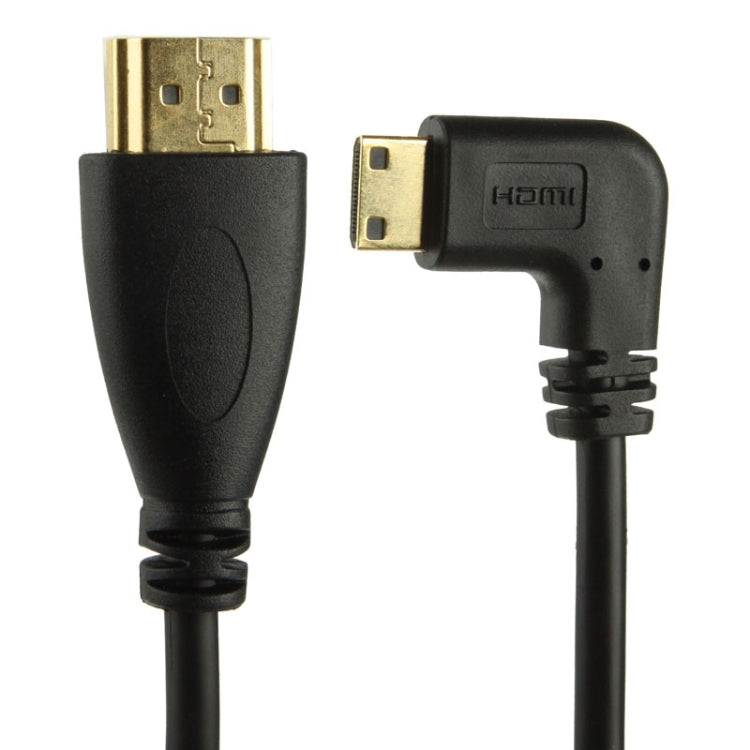 1.4 Version Gold Plated Mini HDMI Male to HDMI Male Coiled Cable, Support 3D / Ethernet, Length: 0.6m-2m - free shipping - PMC TechLife - Order now!