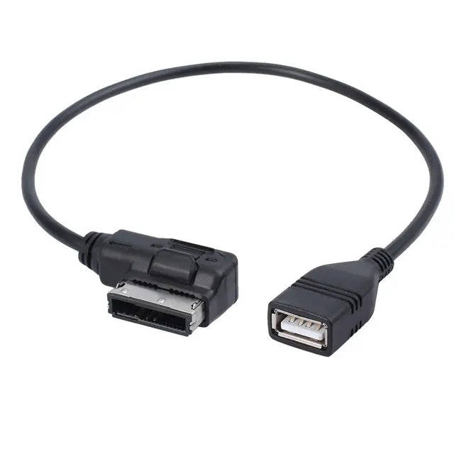Multimedia Digital Audio AMI to USB Adapter Cable for Audi(Black) - DIY Cables by PMC TechLife | Online Shopping South Africa | PMC TechLife