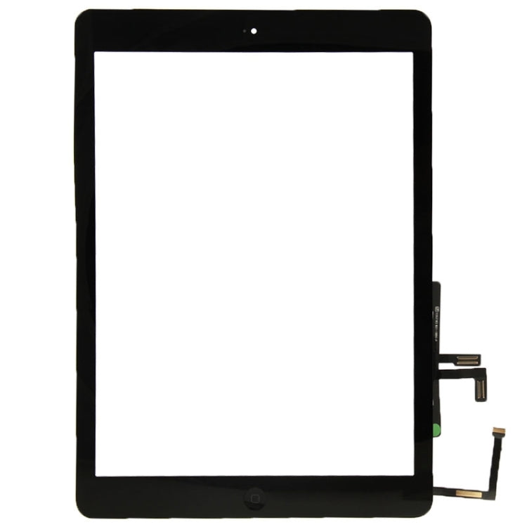 Controller Button + Home Key Button PCB Membrane Flex Cable + Touch Panel Installation Adhesive, Touch Panel for iPad Air / iPad 5(Black) - free shipping - PMC TechLife - Order now!
