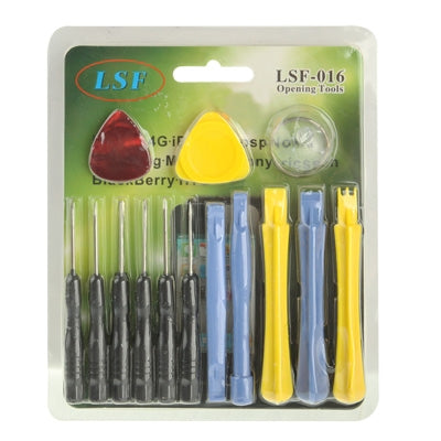 14 in 1 (Screwdrivers + Plastic Opening Tools) Professional Premium Precision Phone Disassembly Tool - Tool Kits by PMC TechLife | Online Shopping South Africa | PMC TechLife