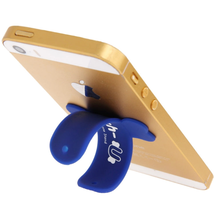 100 PCS Touch-u One Touch Universal Silicone Stand Holder(Dark Blue) - Desktop Holder by PMC TechLife | Online Shopping South Africa | PMC TechLife