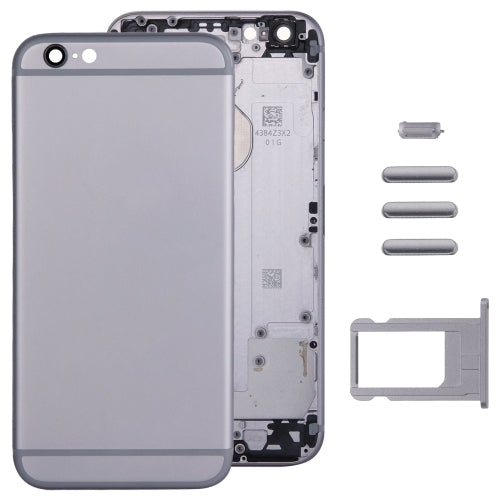 5 in 1 for iPhone 6 (Back Cover + Card Tray + Volume Control Key + Power Button + Mute Switch Vibrator Key) Full Assembly Housing Cover(Grey) - iPhone 6/6 Plus Parts by PMC TechLife | Online Shopping South Africa | PMC TechLife