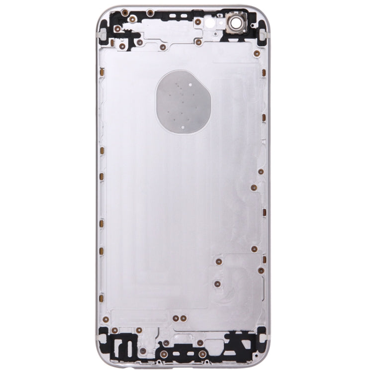 5 in 1 for iPhone 6 (Back Cover + Card Tray + Volume Control Key + Power Button + Mute Switch Vibrator Key) Full Assembly Housing Cover(Silver) - iPhone 6/6 Plus Parts by PMC TechLife | Online Shopping South Africa | PMC TechLife