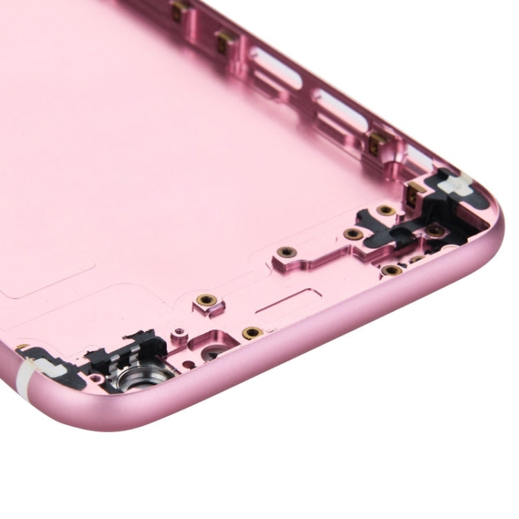 Full Assembly Housing Cover for iPhone 6, Including Back Cover & Card Tray & Volume Control Key & Power Button & Mute Switch Vibrator Key(Pink) - iPhone 6/6 Plus Parts by PMC TechLife | Online Shopping South Africa | PMC TechLife