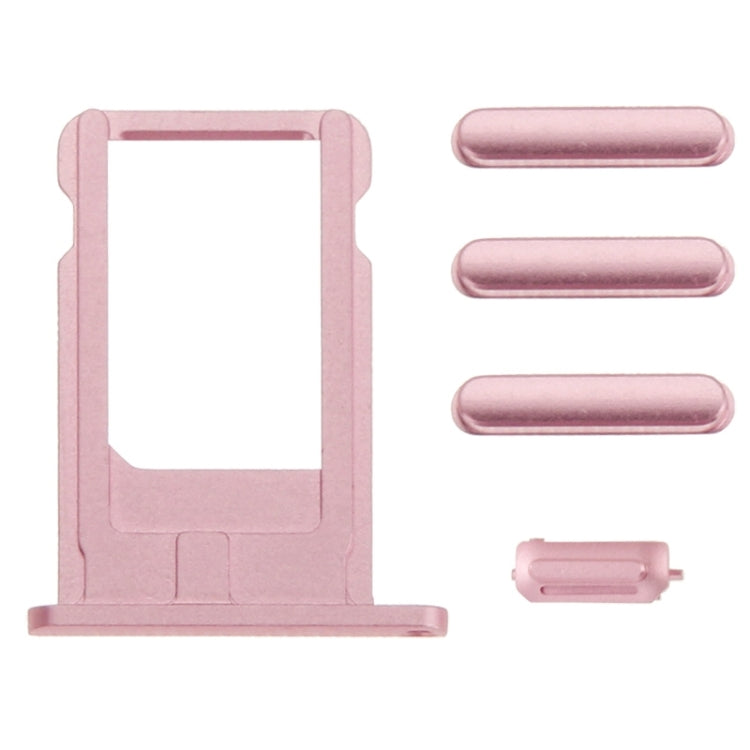 Full Assembly Housing Cover for iPhone 6, Including Back Cover & Card Tray & Volume Control Key & Power Button & Mute Switch Vibrator Key(Pink) - iPhone 6/6 Plus Parts by PMC TechLife | Online Shopping South Africa | PMC TechLife