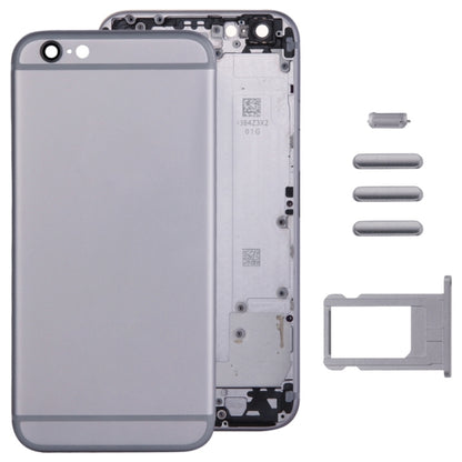 Full Assembly Housing Cover for iPhone 6, Including Back Cover & Card Tray & Volume Control Key & Power Button & Mute Switch Vibrator Key(Grey) - iPhone 6/6 Plus Parts by PMC Jewellery | Online Shopping South Africa | PMC Jewellery