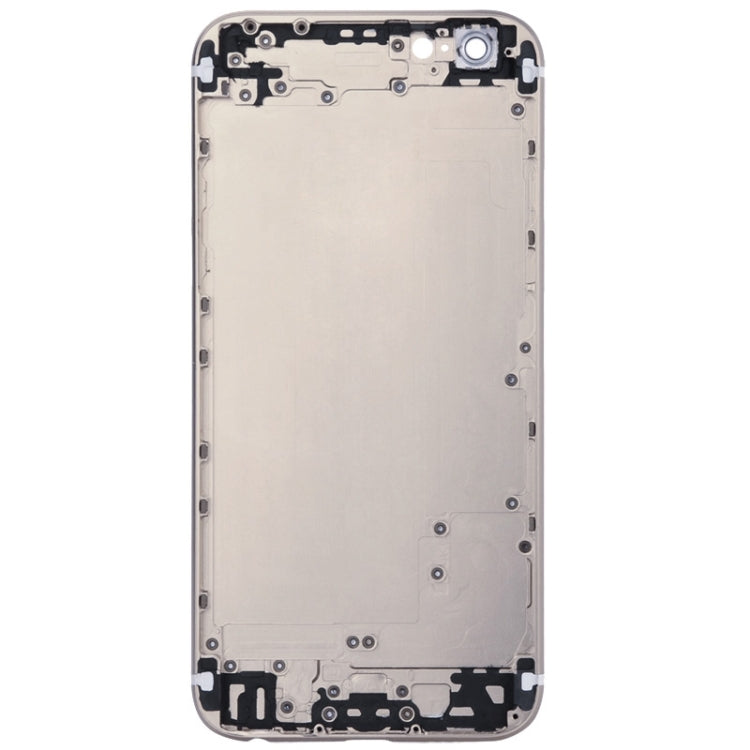 Full Assembly Housing Cover for iPhone 6, Including Back Cover & Card Tray & Volume Control Key & Power Button & Mute Switch Vibrator Key(Gold) - iPhone 6/6 Plus Parts by PMC TechLife | Online Shopping South Africa | PMC TechLife