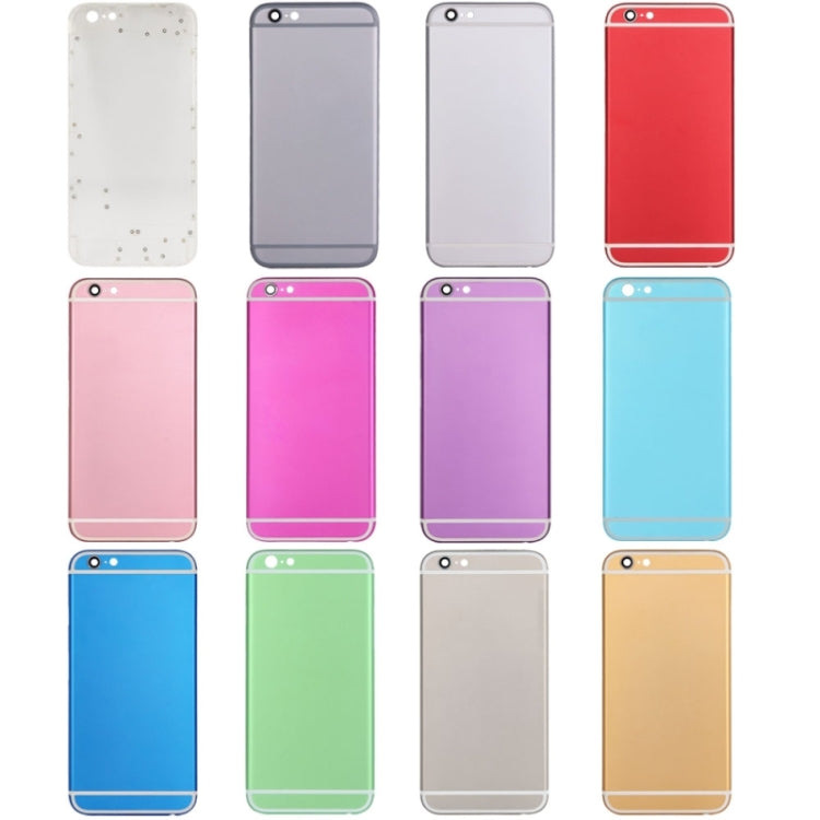 Full Assembly Housing Cover for iPhone 6, Including Back Cover & Card Tray & Volume Control Key & Power Button & Mute Switch Vibrator Key(Grey) - iPhone 6/6 Plus Parts by PMC TechLife | Online Shopping South Africa | PMC TechLife