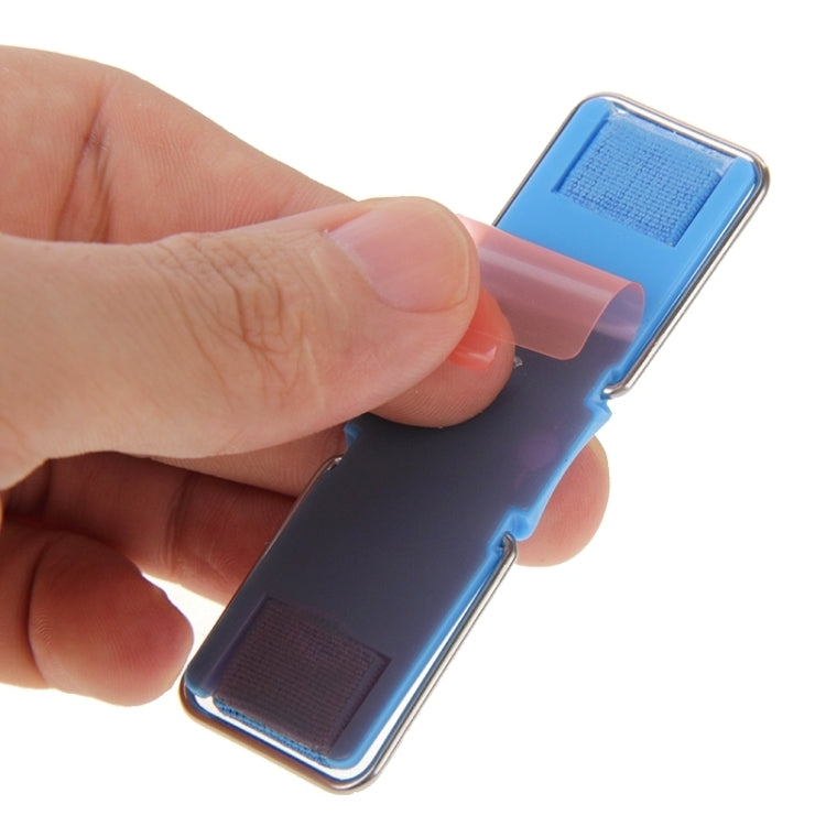 Universal Mini Foldable Holder Stand with Finger Grip(Blue) - Ring Holder by PMC TechLife | Online Shopping South Africa | PMC TechLife