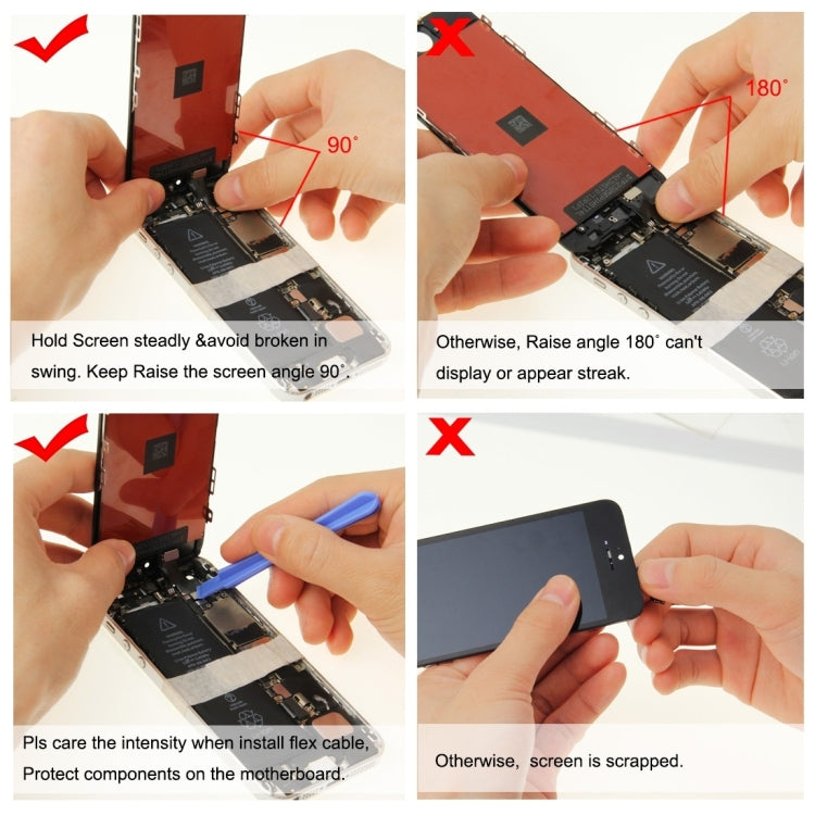 TFT LCD Screen for iPhone 6 Digitizer Full Assembly with Frame  (White) - free shipping - PMC TechLife - Order now!