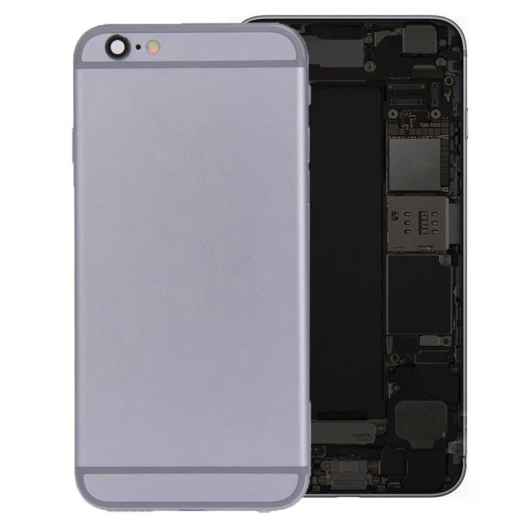Battery Back Cover Assembly with Card Tray for iPhone 6s Plus(Grey) - iPhone 6S/6S Plus Parts by PMC TechLife | Online Shopping South Africa | PMC TechLife