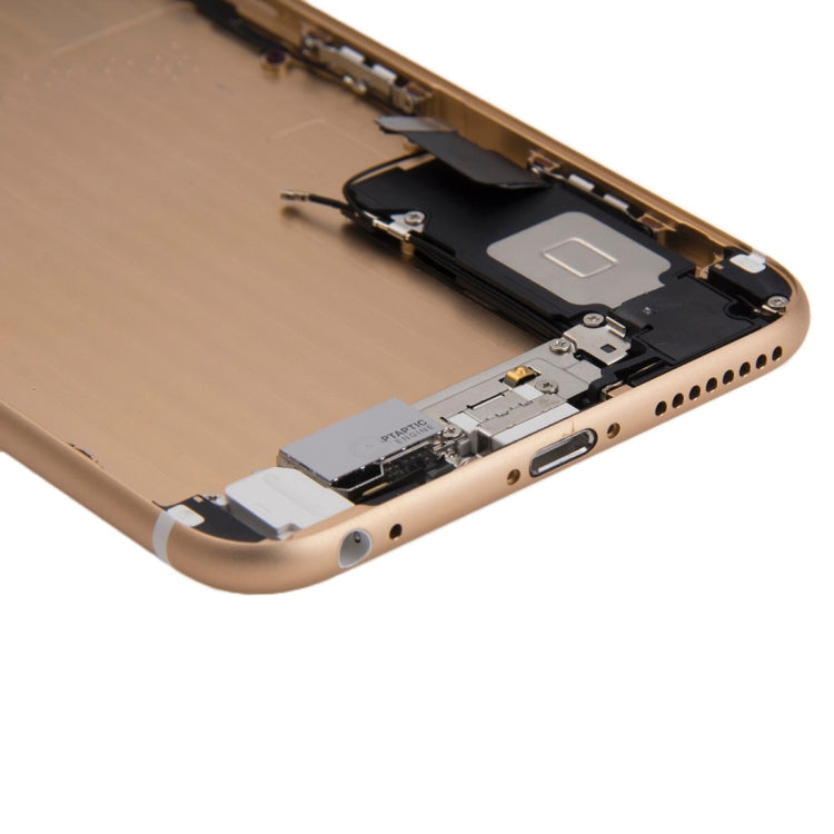 Battery Back Cover Assembly with Card Tray for iPhone 6s Plus(Gold) - iPhone 6S/6S Plus Parts by PMC TechLife | Online Shopping South Africa | PMC TechLife