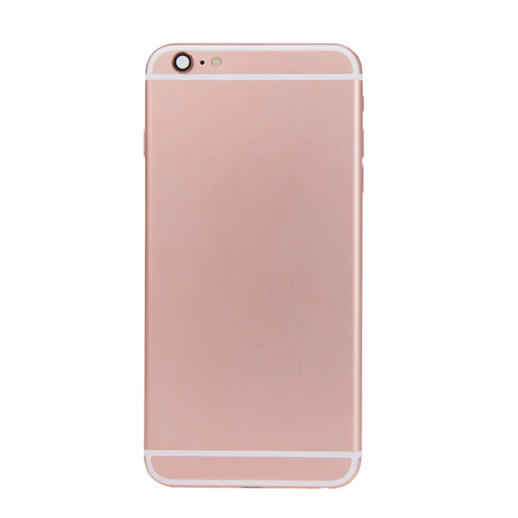 Battery Back Cover Assembly with Card Tray for iPhone 6s Plus(Rose Gold) - iPhone 6S/6S Plus Parts by PMC TechLife | Online Shopping South Africa | PMC TechLife