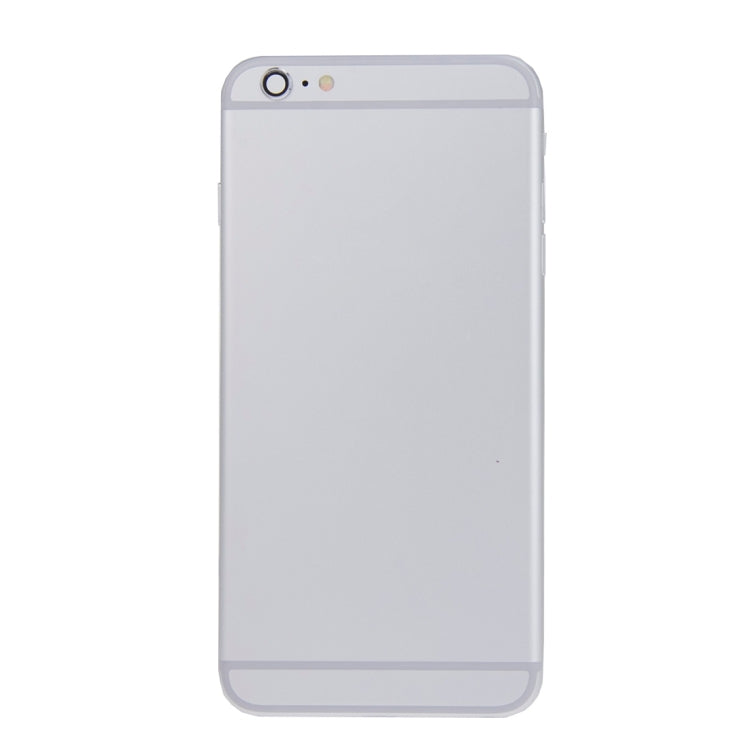 Battery Back Cover Assembly with Card Tray for iPhone 6s Plus(Silver) - iPhone 6S/6S Plus Parts by PMC TechLife | Online Shopping South Africa | PMC TechLife