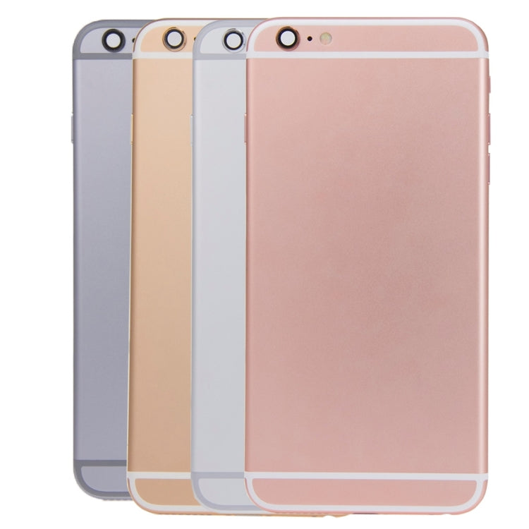 Battery Back Cover Assembly with Card Tray for iPhone 6s Plus(Silver) - iPhone 6S/6S Plus Parts by PMC TechLife | Online Shopping South Africa | PMC TechLife