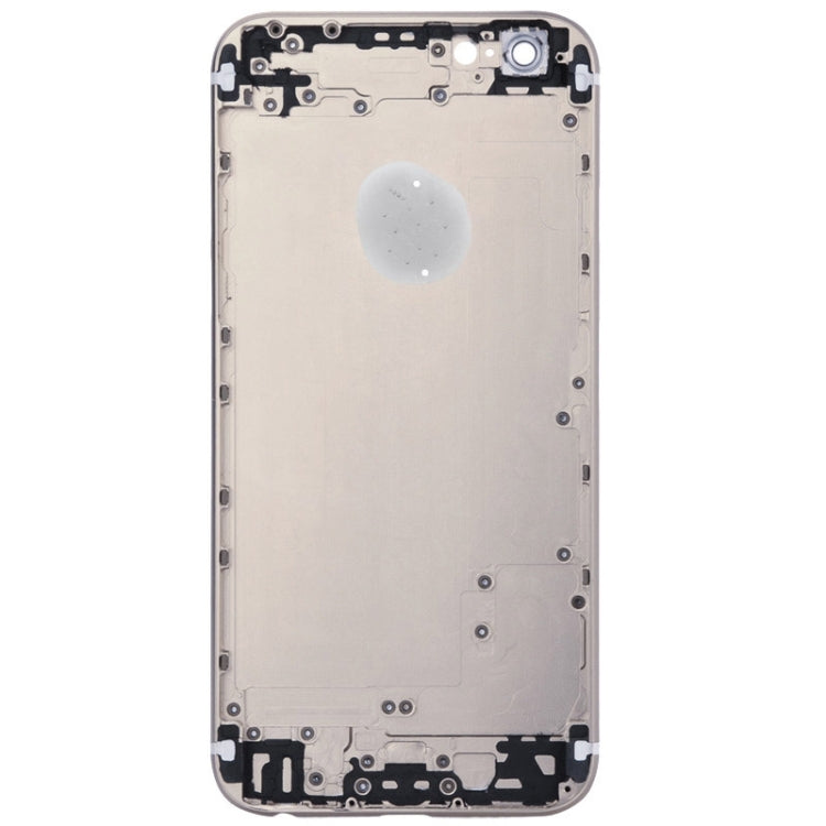 Full Assembly  Housing Cover for iPhone 6 Plus, Including Back Cover & Card Tray & Volume Control Key & Power Button & Mute Switch Vibrator Key(Gold) - iPhone 6/6 Plus Parts by PMC TechLife | Online Shopping South Africa | PMC TechLife