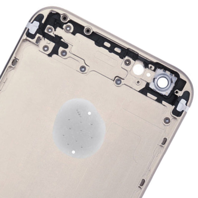 Full Assembly  Housing Cover for iPhone 6 Plus, Including Back Cover & Card Tray & Volume Control Key & Power Button & Mute Switch Vibrator Key(Gold) - iPhone 6/6 Plus Parts by PMC TechLife | Online Shopping South Africa | PMC TechLife