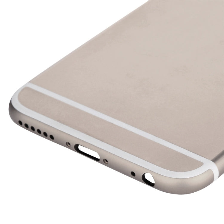 Full Assembly  Housing Cover for iPhone 6 Plus, Including Back Cover & Card Tray & Volume Control Key & Power Button & Mute Switch Vibrator Key(Gold) - iPhone 6/6 Plus Parts by PMC TechLife | Online Shopping South Africa | PMC TechLife