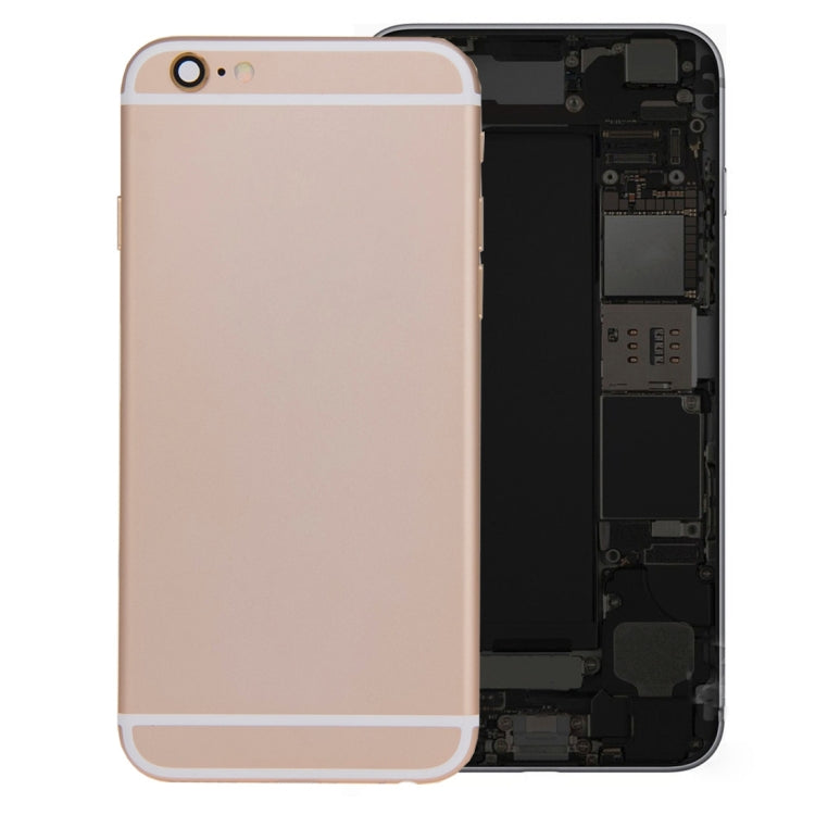 Battery Back Cover Assembly with Card Tray for iPhone 6s(Gold) - iPhone 6S/6S Plus Parts by PMC TechLife | Online Shopping South Africa | PMC TechLife