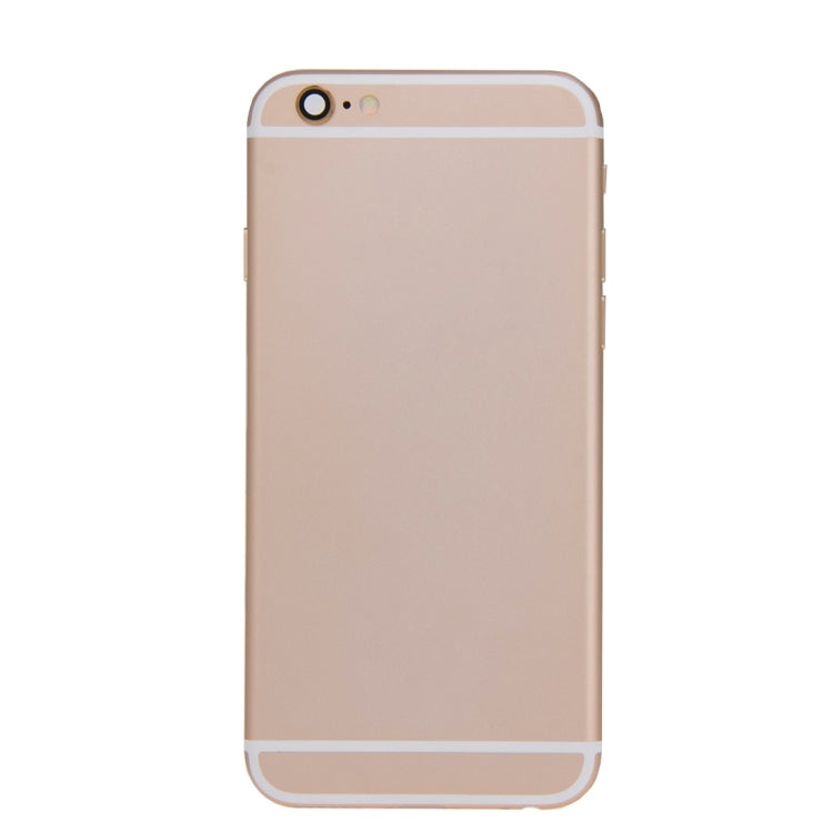 Battery Back Cover Assembly with Card Tray for iPhone 6s(Gold) - iPhone 6S/6S Plus Parts by PMC TechLife | Online Shopping South Africa | PMC TechLife