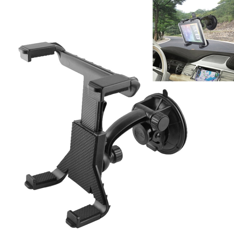 Car Mount Holder Kit Stand For iPad 4，New iPad (iPad 3) / iPad 2 ,iPad ,iPad mini 1 / 2 / 3，Galaxy TAB(Black) - Car Holders by PMC TechLife | Online Shopping South Africa | PMC TechLife