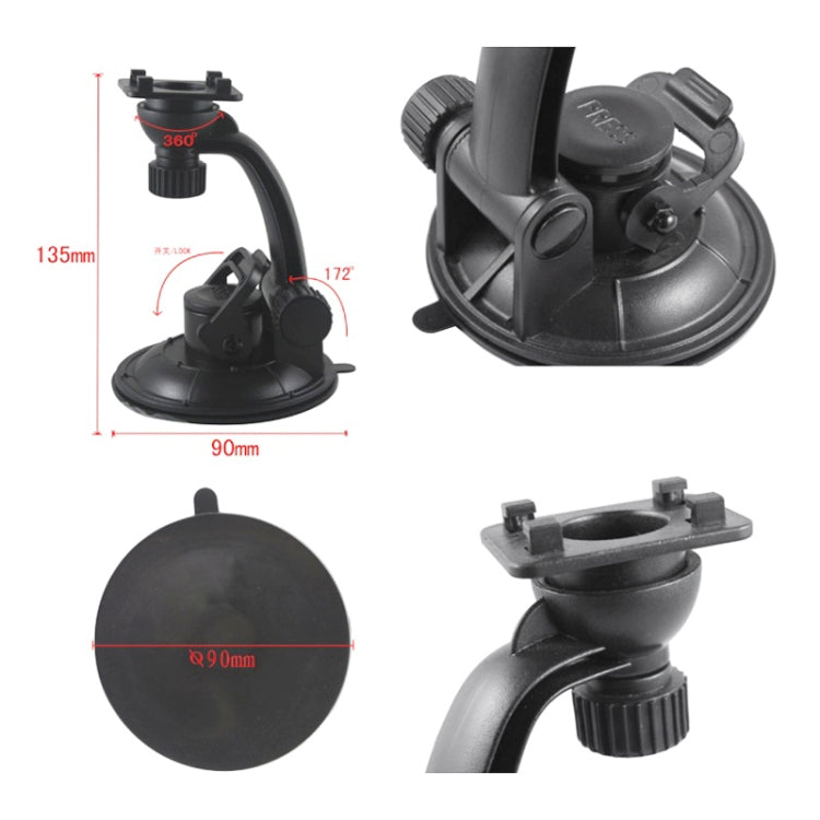 Car Mount Holder Kit Stand For iPad 4，New iPad (iPad 3) / iPad 2 ,iPad ,iPad mini 1 / 2 / 3，Galaxy TAB(Black) - Car Holders by PMC TechLife | Online Shopping South Africa | PMC TechLife