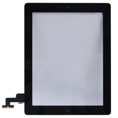 Touch Panel (Controller Button + Home Key Button PCB Membrane Flex Cable + Touch Panel Installation Adhesive) for iPad 2 / A1395 / A1396 / A1397 (Black) - free shipping - PMC TechLife - Order now!