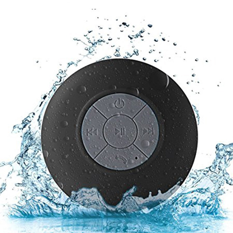 BTS-06 Mini Waterproof IPX4 Bluetooth V2.1 Speaker, Support Handfree Function(Black) - Waterproof Speaker by PMC TechLife | Online Shopping South Africa | PMC TechLife