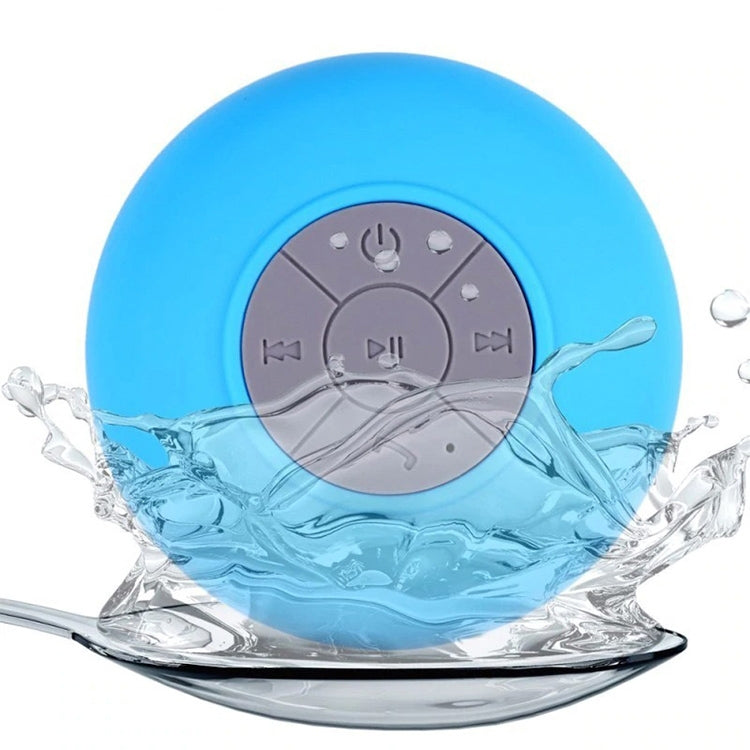 BTS-06 Mini Waterproof IPX4 Bluetooth V2.1 Speaker, Support Handfree Function(Blue) - Waterproof Speaker by PMC Jewellery | Online Shopping South Africa | PMC Jewellery