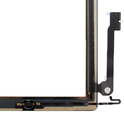 Controller Button + Home Key Button PCB Membrane Flex Cable + Touch Panel Installation Adhesive  Touch Panel for iPad 4(White) - iPad 4 Parts by PMC TechLife | Online Shopping South Africa | PMC TechLife