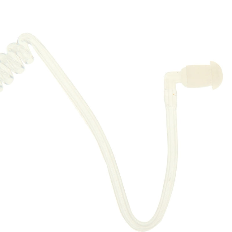 Throat control Transceiver Earpiece Headset for Walkie Talkies, 3.5mm + 2.5mm Plug(Black) - Microphones & Headsets by PMC TechLife | Online Shopping South Africa | PMC TechLife | Buy Now Pay Later Mobicred