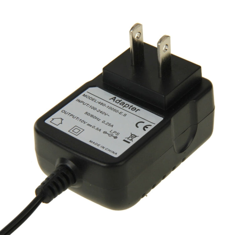 10V Output 500mA US Plug Universal Power Charger Adapter for Walkie Talkie Charger(Black) - free shipping - PMC TechLife - Order now!