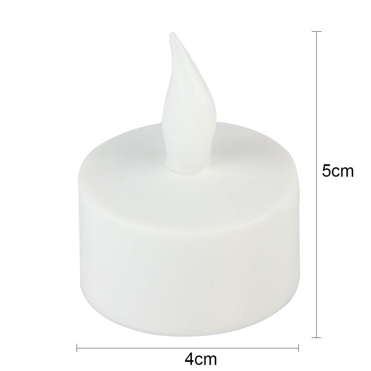 12 PCS  Flameless LED Tealight Flicker Candle Light, Rechargeable Home Decoration Light with Charging Board - Holiday Lights by PMC TechLife | Online Shopping South Africa | PMC TechLife