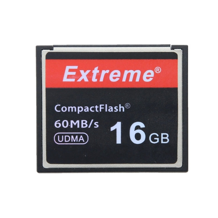 16GB Extreme Compact Flash Card, 400X Read  Speed, up to 60 MB/S (100% Real Capacity) - CF Card by PMC TechLife | Online Shopping South Africa | PMC TechLife