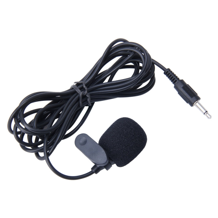Car Audio Microphone 3.5mm Jack Plug Mic Stereo Mini Wired External Clip Microphone Player for Auto DVD Radio, Cable Length: 2.1m - Car Amplifiers by PMC TechLife | Online Shopping South Africa | PMC TechLife | Buy Now Pay Later Mobicred
