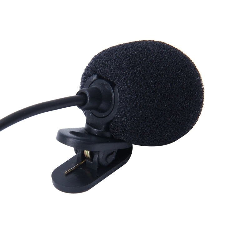 Car Audio Microphone 3.5mm Jack Plug Mic Stereo Mini Wired External Clip Microphone Player for Auto DVD Radio, Cable Length: 2.1m - Car Amplifiers by PMC TechLife | Online Shopping South Africa | PMC TechLife | Buy Now Pay Later Mobicred