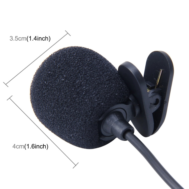 Car Audio Microphone 3.5mm Jack Plug Mic Stereo Mini Wired External Clip Microphone Player for Auto DVD Radio, Cable Length: 2.1m - Car Amplifiers by PMC TechLife | Online Shopping South Africa | PMC TechLife | Buy Now Pay Later Mobicred