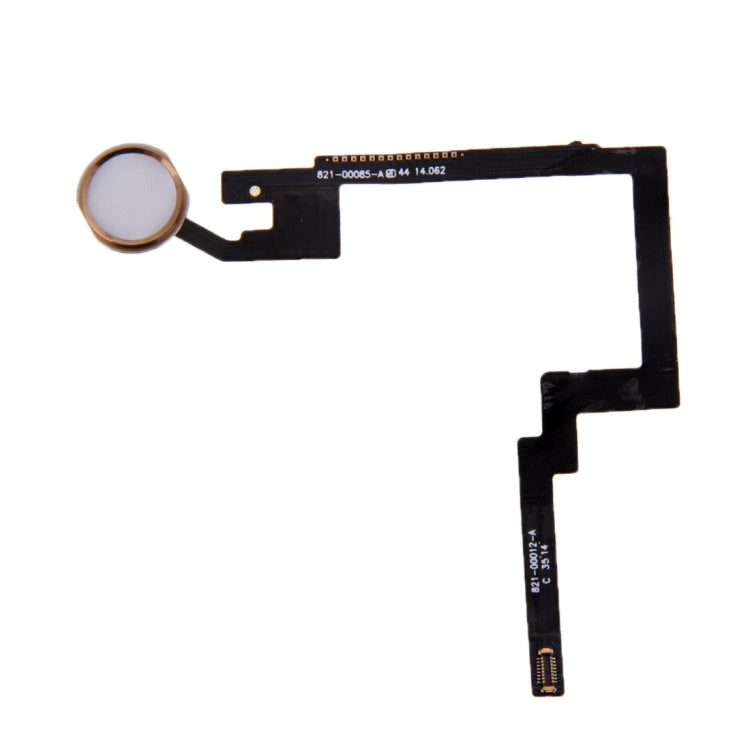 Original Home Button Assembly Flex Cable for iPad mini 3, Not Supporting Fingerprint Identification(Gold) - iPad mini 3 Parts by PMC TechLife | Online Shopping South Africa | PMC TechLife
