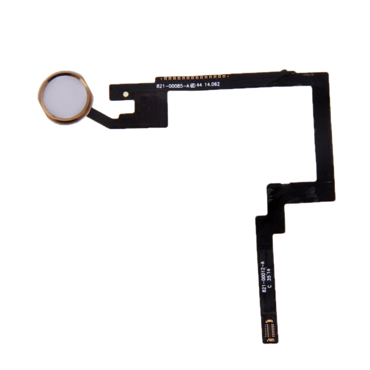 Original Home Button Assembly Flex Cable for iPad mini 3, Not Supporting Fingerprint Identification(Gold) - iPad mini 3 Parts by PMC TechLife | Online Shopping South Africa | PMC TechLife