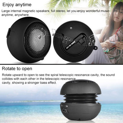 Small Hamburger Mini Portable Stereo Speaker for iPod, MP3, MP4, MP5, Mobile Phone, Laptop - Mini Speaker by PMC Jewellery | Online Shopping South Africa | PMC Jewellery